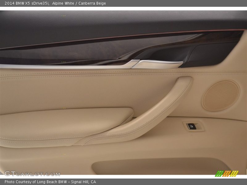 Alpine White / Canberra Beige 2014 BMW X5 sDrive35i
