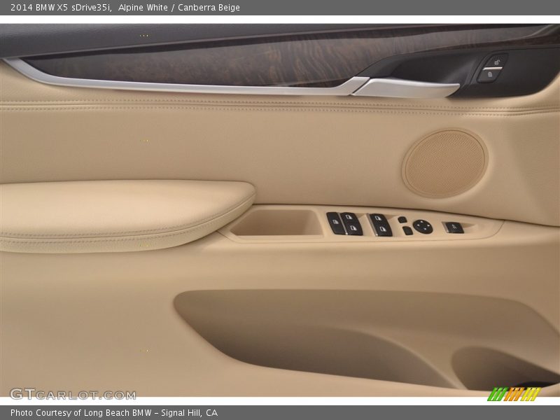 Alpine White / Canberra Beige 2014 BMW X5 sDrive35i
