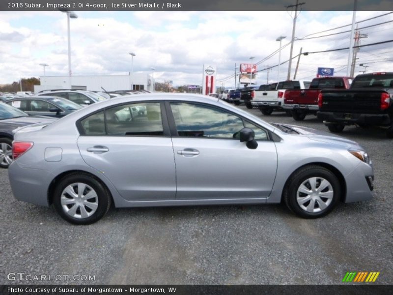 Ice Silver Metallic / Black 2016 Subaru Impreza 2.0i 4-door