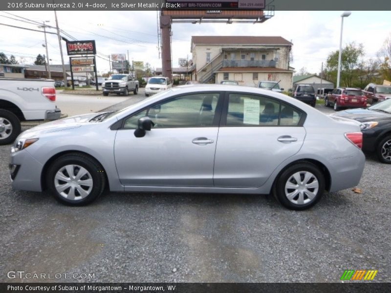 Ice Silver Metallic / Black 2016 Subaru Impreza 2.0i 4-door