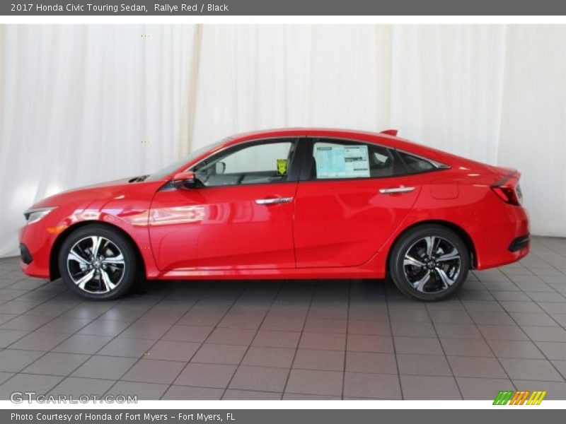  2017 Civic Touring Sedan Rallye Red