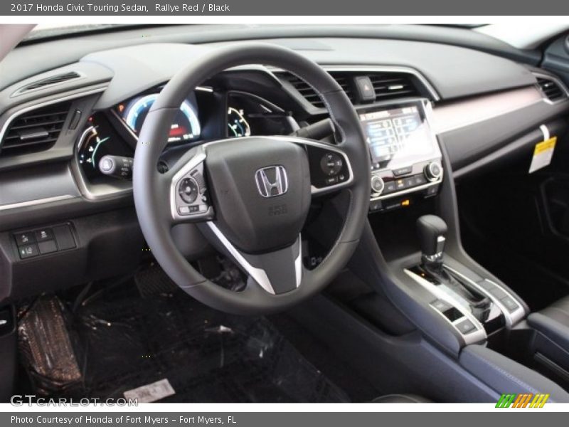 Dashboard of 2017 Civic Touring Sedan