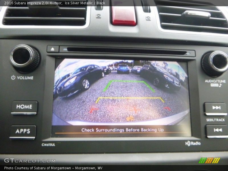 Ice Silver Metallic / Black 2016 Subaru Impreza 2.0i 4-door