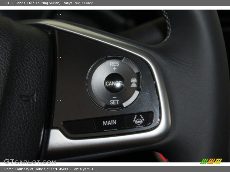 Controls of 2017 Civic Touring Sedan