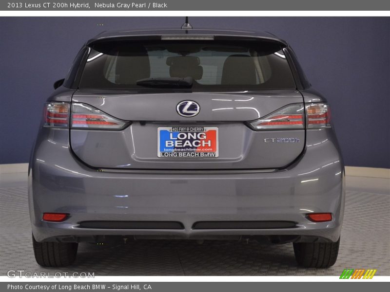 Nebula Gray Pearl / Black 2013 Lexus CT 200h Hybrid