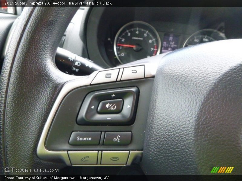 Ice Silver Metallic / Black 2016 Subaru Impreza 2.0i 4-door