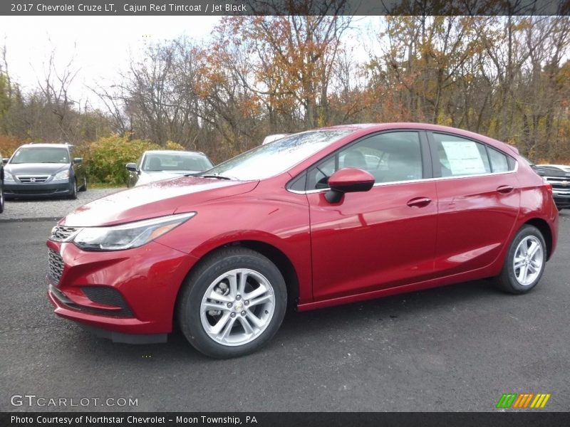 Cajun Red Tintcoat / Jet Black 2017 Chevrolet Cruze LT