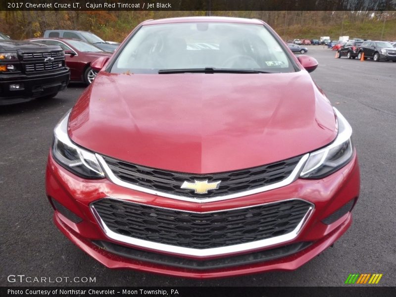 Cajun Red Tintcoat / Jet Black 2017 Chevrolet Cruze LT