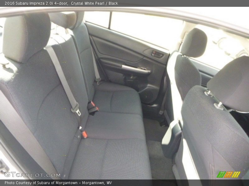 Crystal White Pearl / Black 2016 Subaru Impreza 2.0i 4-door