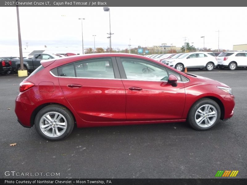 Cajun Red Tintcoat / Jet Black 2017 Chevrolet Cruze LT