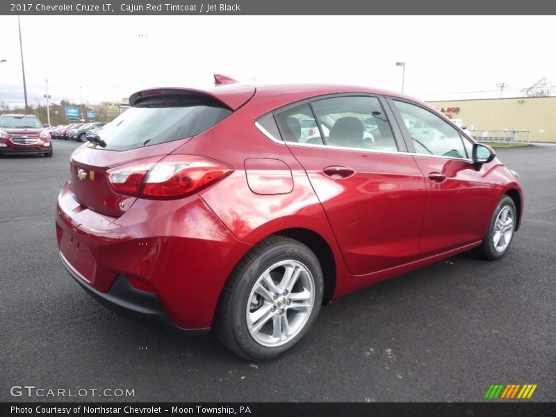 Cajun Red Tintcoat / Jet Black 2017 Chevrolet Cruze LT