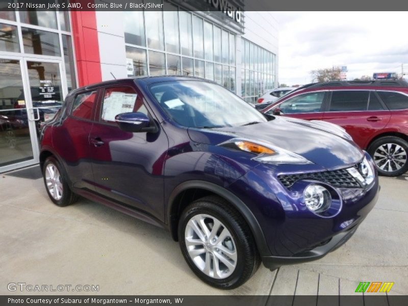 Cosmic Blue / Black/Silver 2017 Nissan Juke S AWD