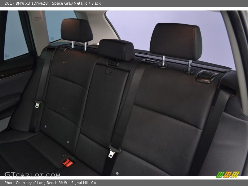 Space Gray Metallic / Black 2017 BMW X3 sDrive28i
