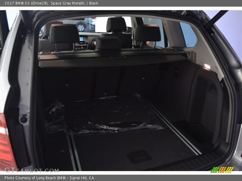 Space Gray Metallic / Black 2017 BMW X3 sDrive28i