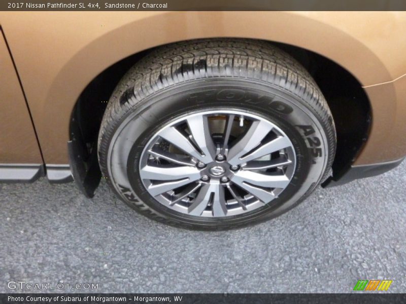 Sandstone / Charcoal 2017 Nissan Pathfinder SL 4x4
