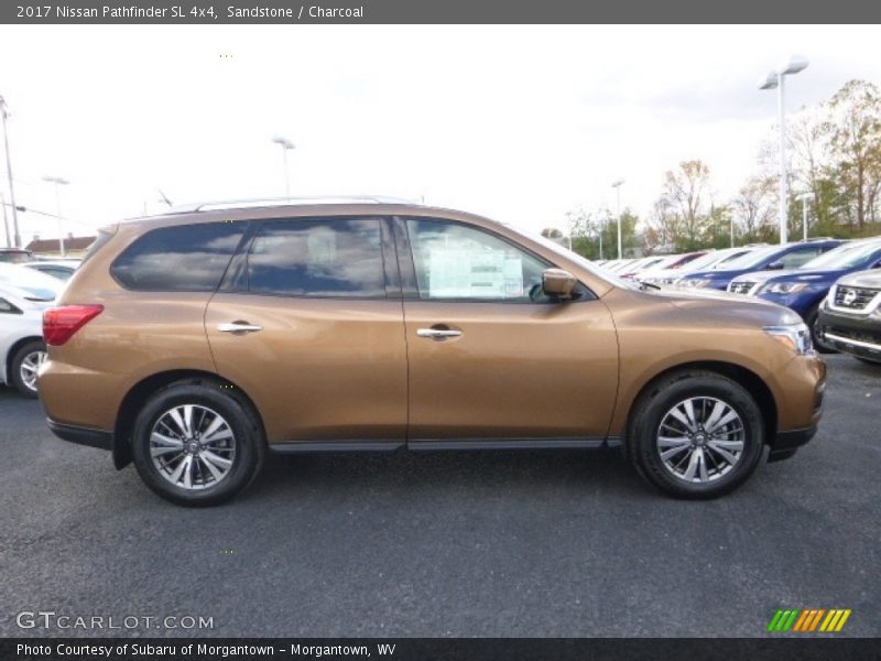 Sandstone / Charcoal 2017 Nissan Pathfinder SL 4x4