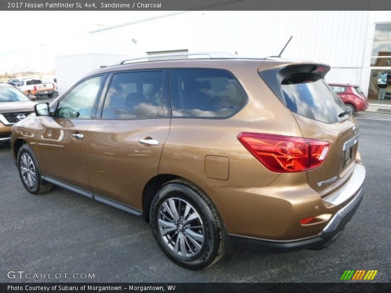 Sandstone / Charcoal 2017 Nissan Pathfinder SL 4x4
