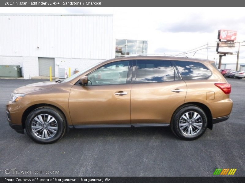 Sandstone / Charcoal 2017 Nissan Pathfinder SL 4x4