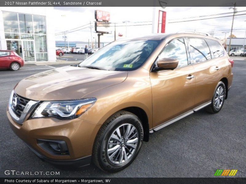 Sandstone / Charcoal 2017 Nissan Pathfinder SL 4x4