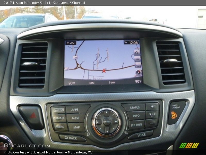 Sandstone / Charcoal 2017 Nissan Pathfinder SL 4x4