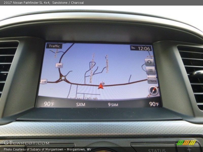 Sandstone / Charcoal 2017 Nissan Pathfinder SL 4x4