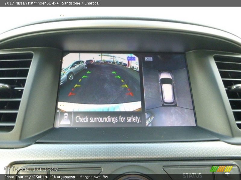 Sandstone / Charcoal 2017 Nissan Pathfinder SL 4x4