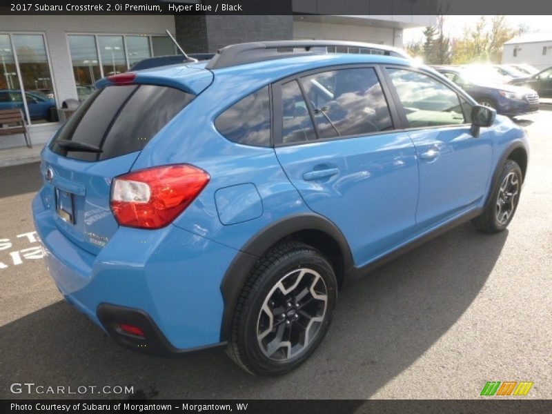 Hyper Blue / Black 2017 Subaru Crosstrek 2.0i Premium
