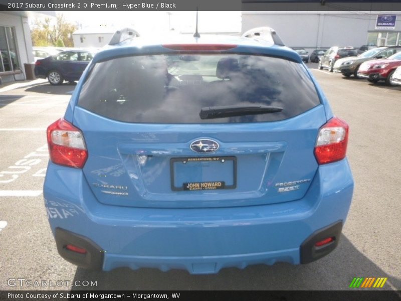 Hyper Blue / Black 2017 Subaru Crosstrek 2.0i Premium