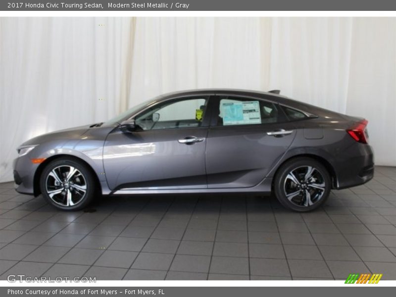  2017 Civic Touring Sedan Modern Steel Metallic