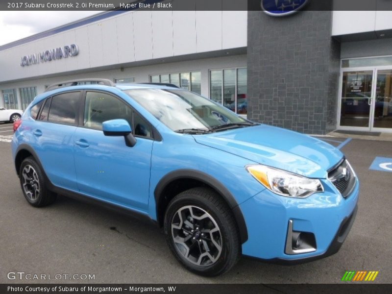 Hyper Blue / Black 2017 Subaru Crosstrek 2.0i Premium