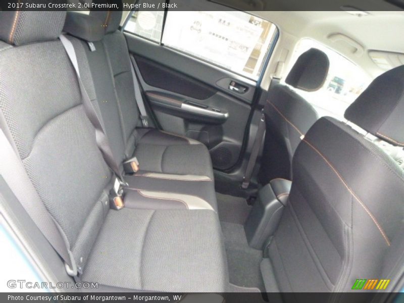 Rear Seat of 2017 Crosstrek 2.0i Premium