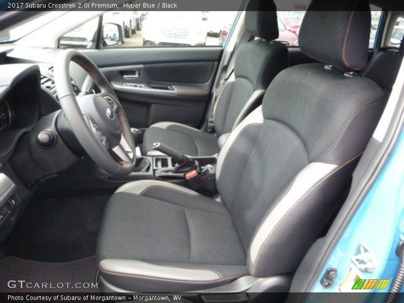  2017 Crosstrek 2.0i Premium Black Interior