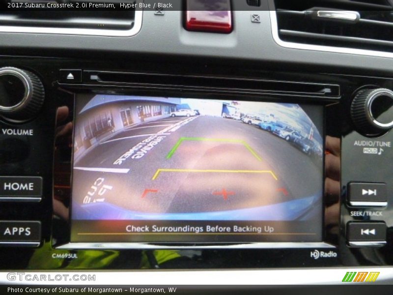 Hyper Blue / Black 2017 Subaru Crosstrek 2.0i Premium