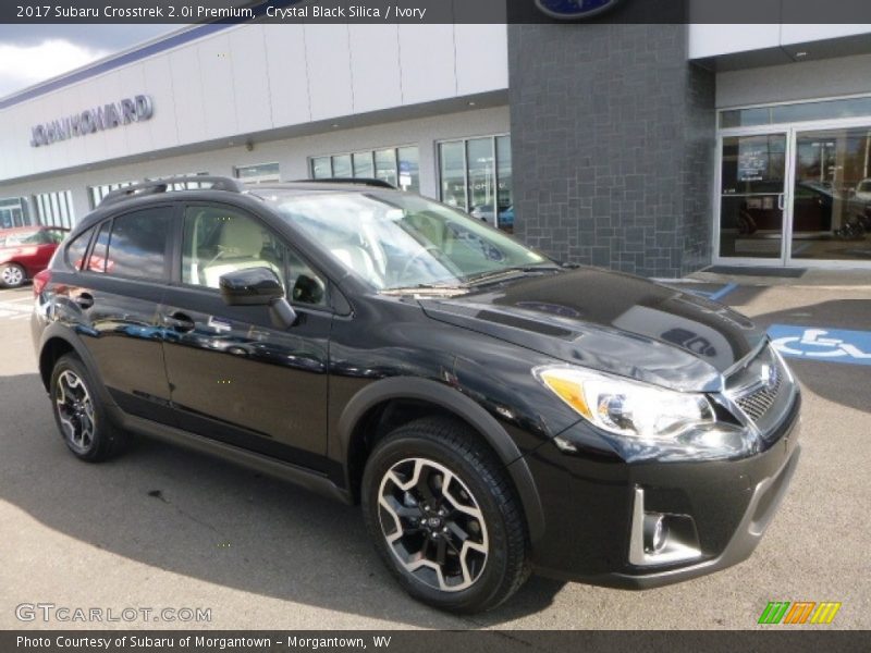 Crystal Black Silica / Ivory 2017 Subaru Crosstrek 2.0i Premium