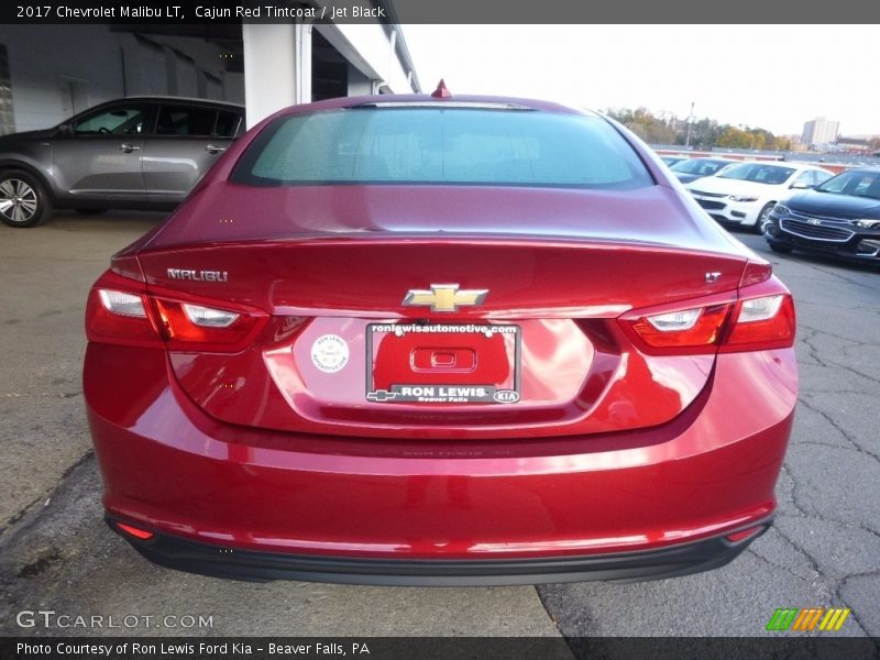 Cajun Red Tintcoat / Jet Black 2017 Chevrolet Malibu LT