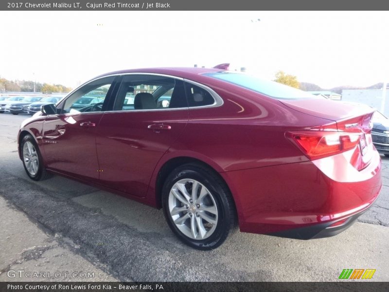 Cajun Red Tintcoat / Jet Black 2017 Chevrolet Malibu LT