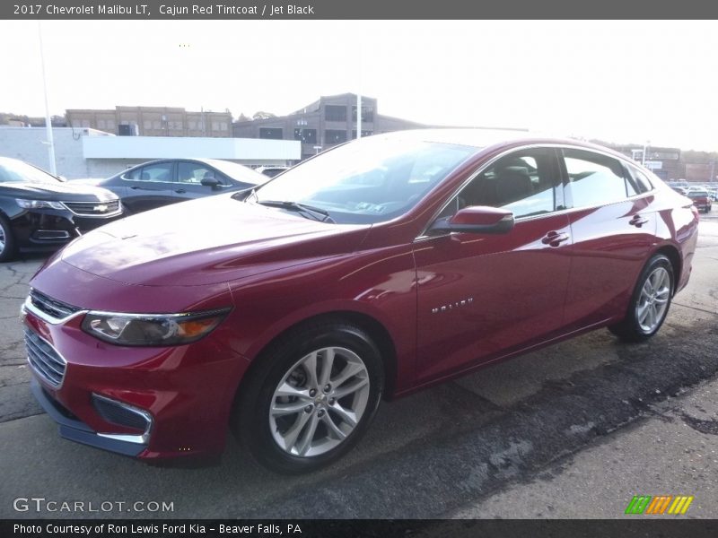Cajun Red Tintcoat / Jet Black 2017 Chevrolet Malibu LT