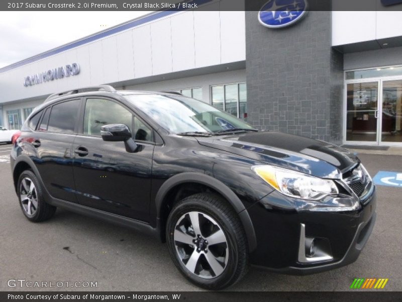 Crystal Black Silica / Black 2017 Subaru Crosstrek 2.0i Premium