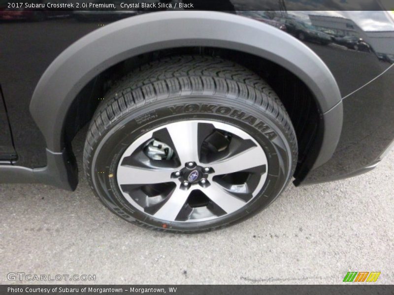 Crystal Black Silica / Black 2017 Subaru Crosstrek 2.0i Premium