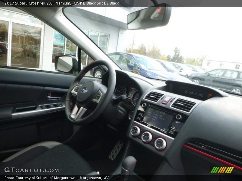 Crystal Black Silica / Black 2017 Subaru Crosstrek 2.0i Premium