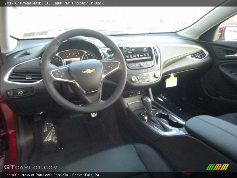 Cajun Red Tintcoat / Jet Black 2017 Chevrolet Malibu LT
