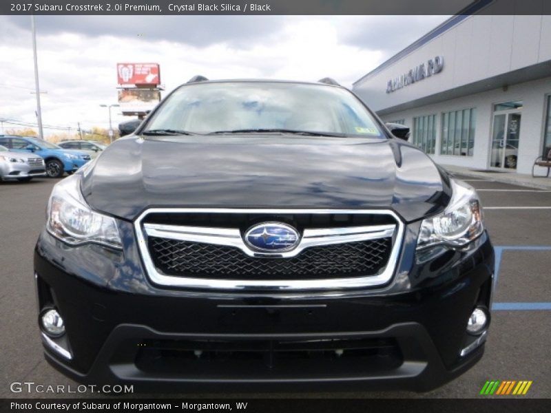 Crystal Black Silica / Black 2017 Subaru Crosstrek 2.0i Premium