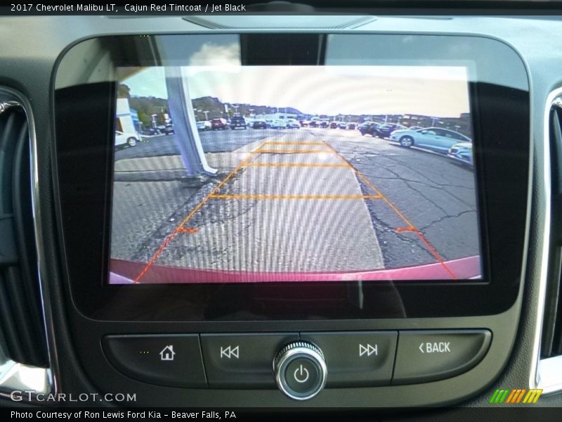 Cajun Red Tintcoat / Jet Black 2017 Chevrolet Malibu LT