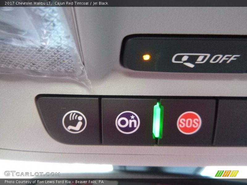 Cajun Red Tintcoat / Jet Black 2017 Chevrolet Malibu LT