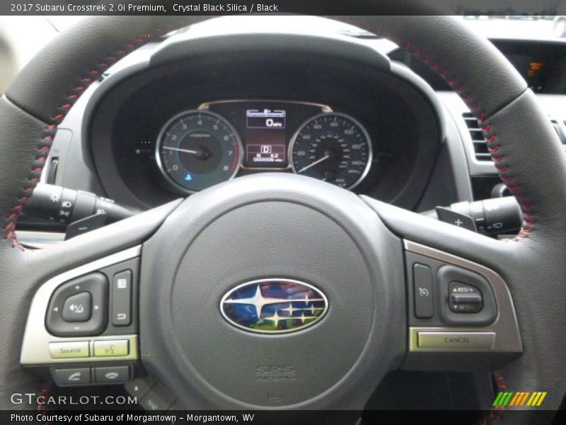 Crystal Black Silica / Black 2017 Subaru Crosstrek 2.0i Premium