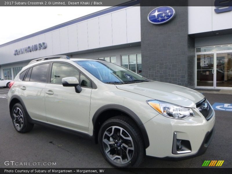 Desert Khaki / Black 2017 Subaru Crosstrek 2.0i Limited
