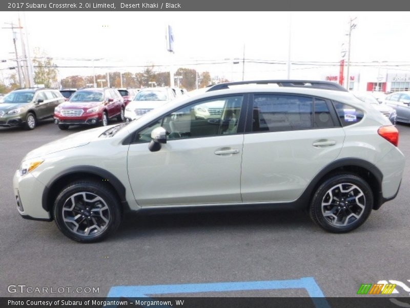 Desert Khaki / Black 2017 Subaru Crosstrek 2.0i Limited