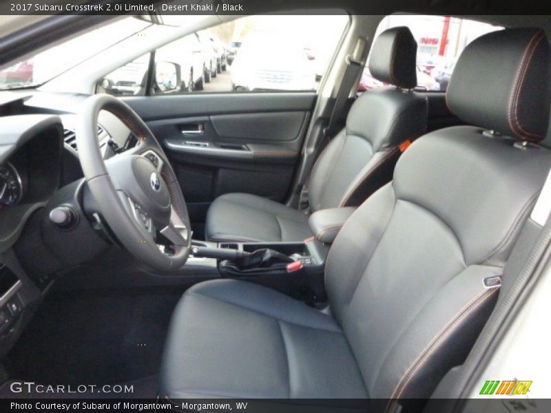  2017 Crosstrek 2.0i Limited Black Interior
