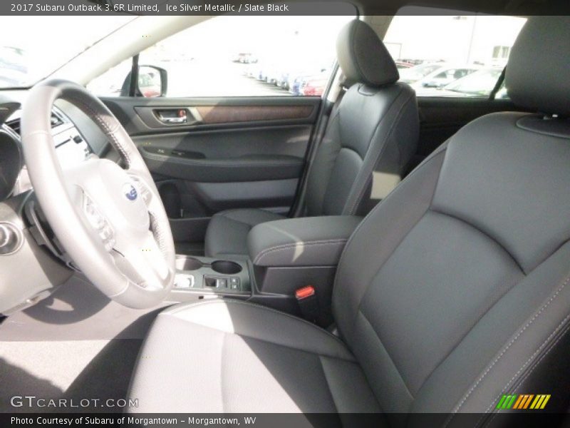 Ice Silver Metallic / Slate Black 2017 Subaru Outback 3.6R Limited