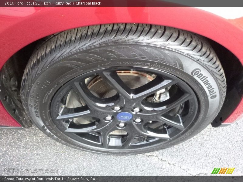 Ruby Red / Charcoal Black 2016 Ford Focus SE Hatch